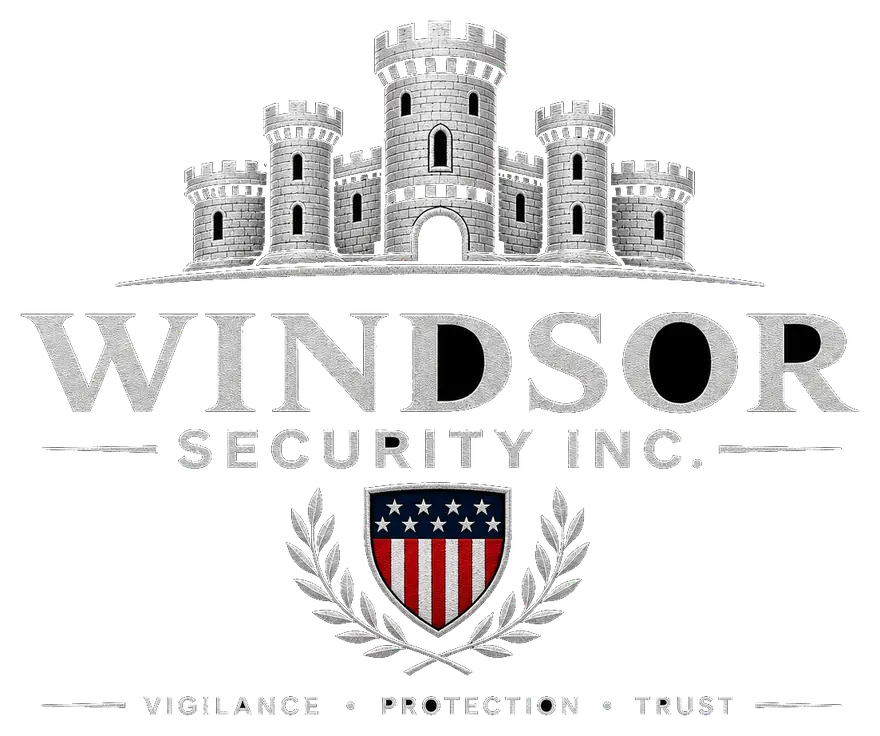 Windsor Security Inc. logo: Vigilance, Protection, Trust